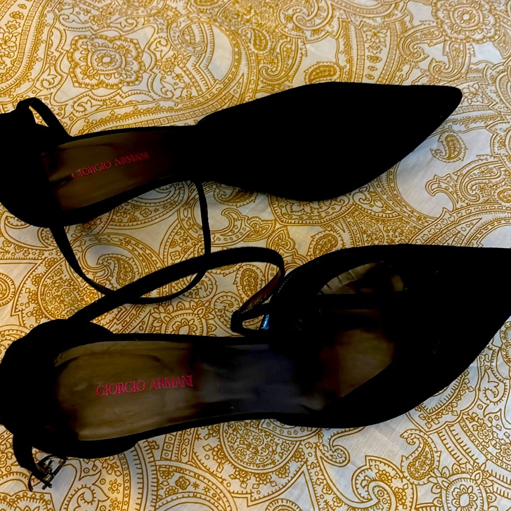 Used Giorgio Armani Kitten heels